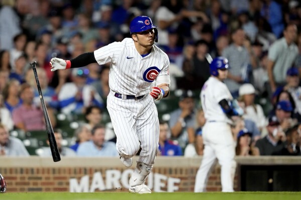 Seiya Suzuki has homer 4 hits as Cubs pour it on late to rout